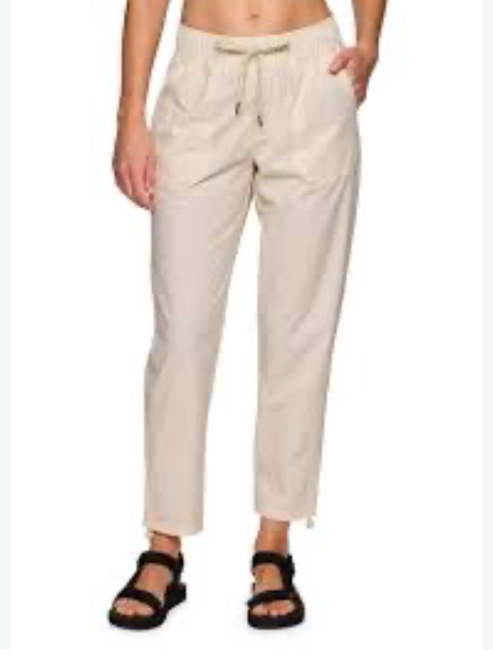 Avalanche Summit Women's Light Beige Drawstring Pants